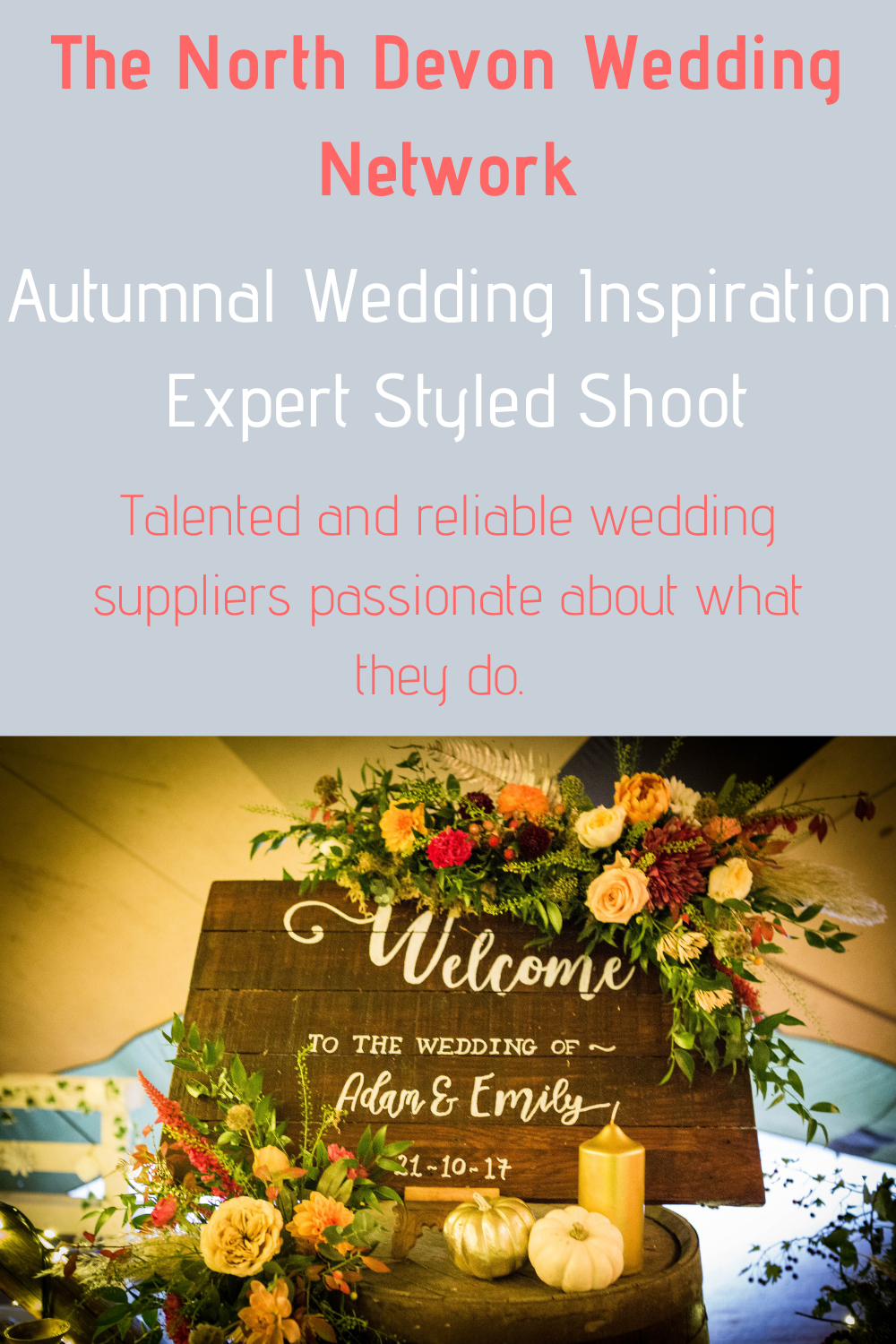 Autumnal wedding inspiration blog